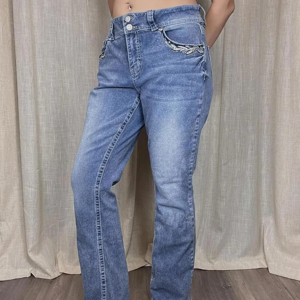 Y2K Embellished jeans - Picture 3 of 8